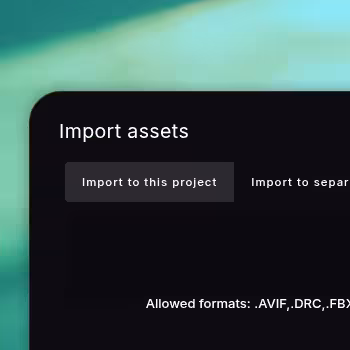Import Your Assets